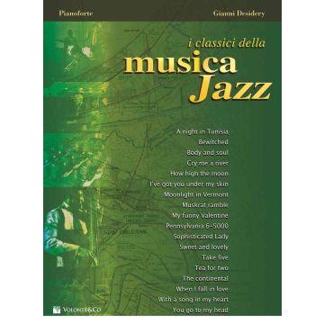 G.Desidery i classici della musica Jazz  per pianoforte 