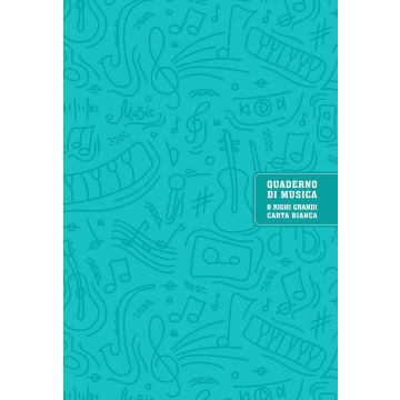 Quaderno Musica 8 Righi Bianca 