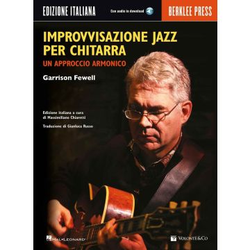 G.Fewell Improvvisazione Jazz per chitarra un approccio armonico con audio in download 