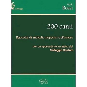 Rossi Raccolta 200 Canti per solfeggio