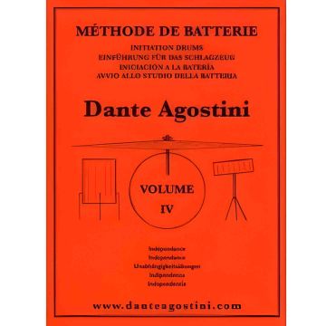 Dante Agostini Metodo di batteria Vol.4