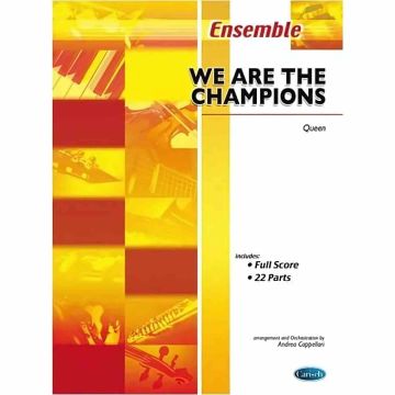 "Partitura e parti di ""We are the Champions"" dei Queen "