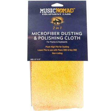 MusicNomad MN230 Panno lucidatura pianoforti microfibra