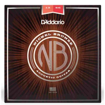 Corde Acustica D'Addario NB1356 nickel bronze medium 13-56