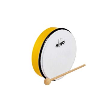 Tamburello Nino 45Y 8" abs giallo con battente
