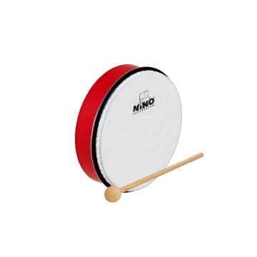 Tamburello Nino 45R 8" abs rosso con battente