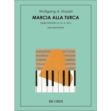 Marcia alla Turca Piano solo from Sonata KV 331 Amadeus Mozart