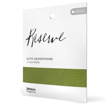 Ance Sax Alto D'Addario Reserve Organic filed 3pz n.2
