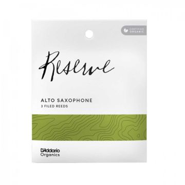 Sax Alto D'Addario Reserve Organic filed 3pz n.3+