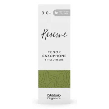 D'Addario Organics Reserve n. 3.0+ Tenor Sax (5-Pack)