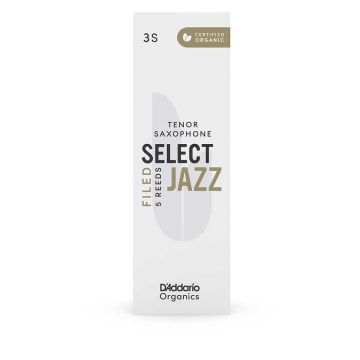 D'Addario Organics Select Jazz Filed Tenor Sax n.3 soft 5pz