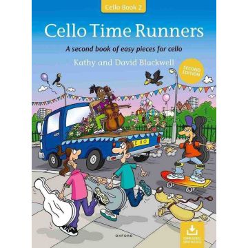 Cello Time Runners Second Edition Kathy Blackwell Book Cello