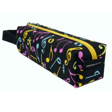Astuccio Agifty Nero con note colorate 22x5.5x6.5cm 