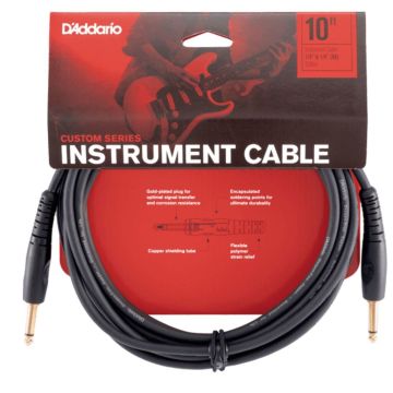 D'Addario PW-G-10 Cavo jack/jack 3 mt Custom
