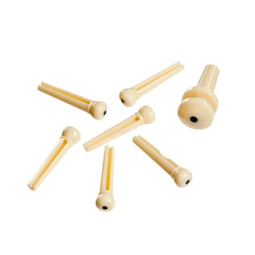 Piroli chitarra acustica D'Addario PWPS12 white dot black