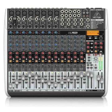 Mixer Behringer QX2222USB  con effetti e USB - 8Mic/4Stereo