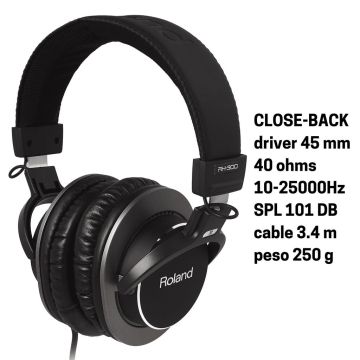 Cuffia ROLAND RH300 - CLOSED