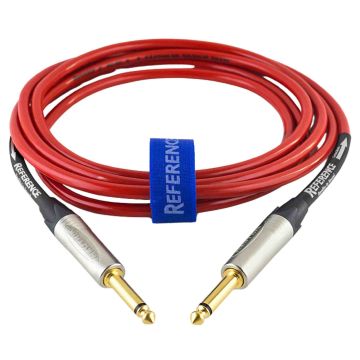 Cavo Jack/Jack 3 mt Reference RICS01R-RE-JJ-3-N rosso connettori Neutrik