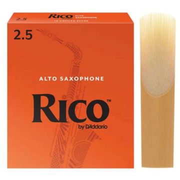 Ancia Sax Alto Rico Unfiled Reed n.2,5 singola
