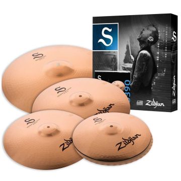 "Set Piatti Zildjian S Performer S390 H-H 14""+Crash 16""+18""+Ride 20""" "Set Piatti Zildjian S Performer S390 H-H 14""+Crash 16""+18""+Ride 20"""