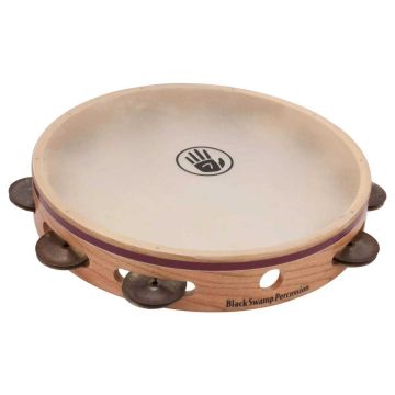 Black Swamp S3 Series S3TSS Tamburello 10" piattini ottone anticato pelle sintetica