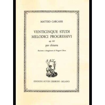 Carcassi Venticinque studi melodici progressivi op. 60 per chitarra