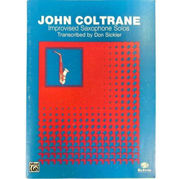 John Coltrane Improvised Saxophone Solos Solos by Don Sticker
