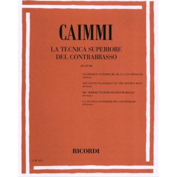 I.Caimmi Tecnica Superiore Del Contrabbasso 