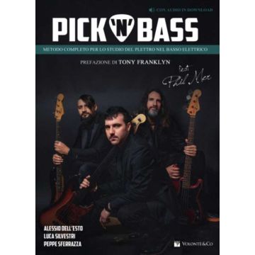 Dell'Esto, Silvestri, Sferrazza PICK'N'BASS con audio online 