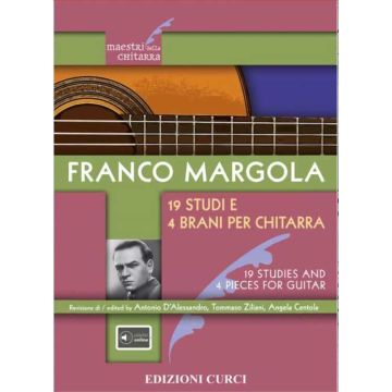 F.Margola 19 Studi e 4 Brani per Chitarra 