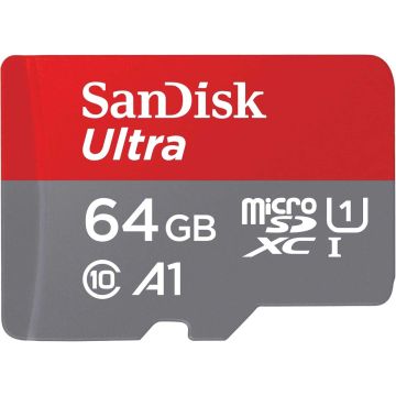 Sd Card SanDisk Ultra 64GB microSDXC UHS-I whit adapter