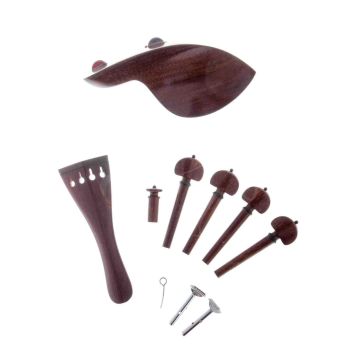 Set Viola Talwar palissandro finiture colore nero
