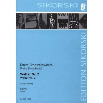 Shostakovich Walzer nr.2 arrangiatore Florian Noack piano