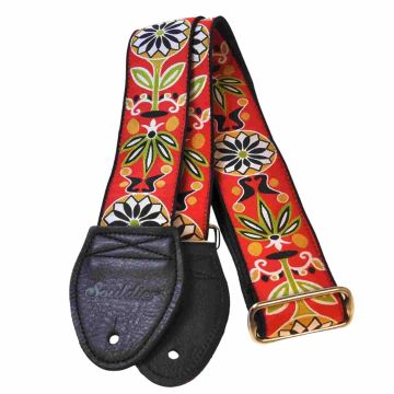 Souldier Daisy red Tracolla chitarra 4,5cm