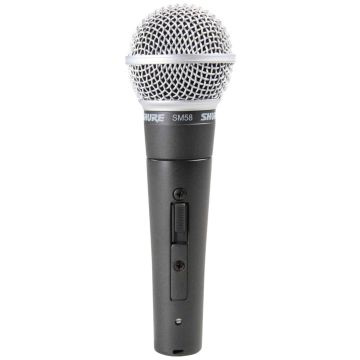 Microfono Shure SM58S dinamico cardioide con interruttore