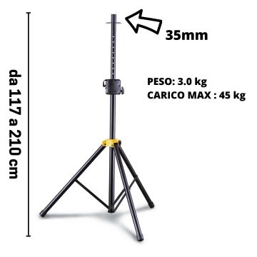 Supporto Casse Hercules SS400 B 