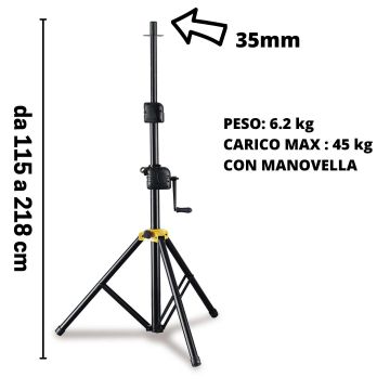 Supporto Casse Hercules SS700 B con manovella