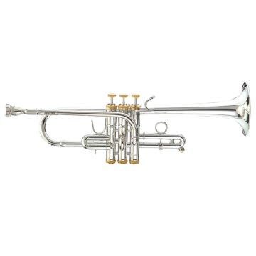 Tromba Mib/re Stomvi 5510 Elite argentata con custodia