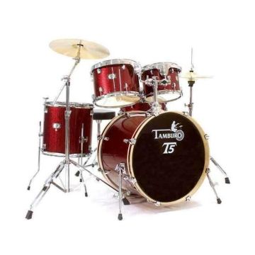 Tamburo-T5-Red-Sparkle