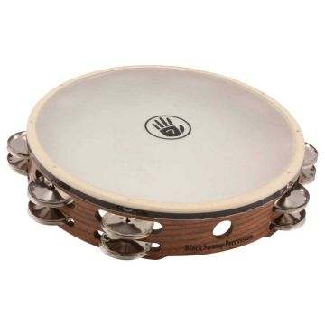 Black Swamp Sound Art TD3S Tamburello 10" piattini argentati pelle sintetica