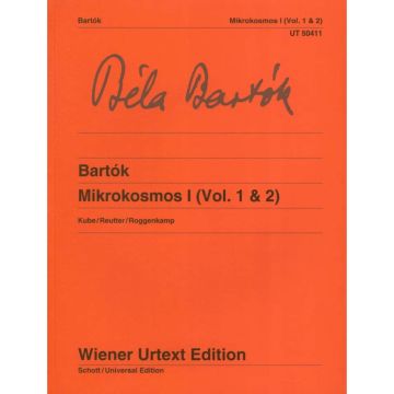 Bartok Mikrokosmos I Vol. 1 e 2 Ed. Wiener Urtext 