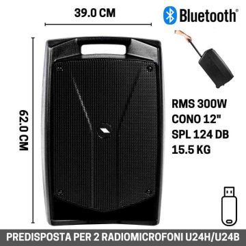 Proel V12WAVE Box amplificato bluetooth