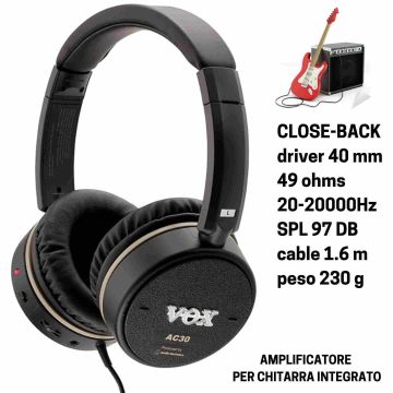 Cuffia Vox VGH-AC30 black
