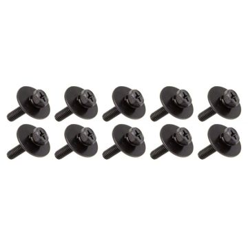  Viti blocchetto fusti Sparedrum WSC4-16BK 16mm set 10pz