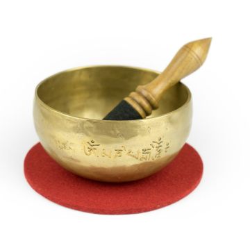 Klangschalen 2144L Campana 12cm Mantra Omani Padme Hum