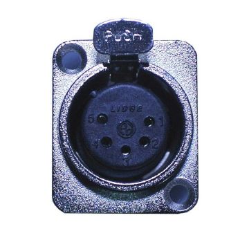 XLR da pannello femmina 5 poli Proel