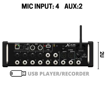 Mixer digitale Behringer Xair XR12 