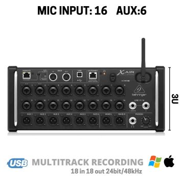 Mixer digitale Behringer Xair XR18 