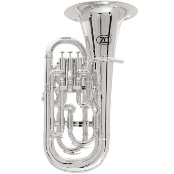 Eufonio plastica ZO con bocchino e custodia SILVER